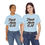 Thumbnail: Two women wearing "Feast Mode ON!" on light blue t-shirts.