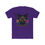 Thumbnail: Purple t-shirt with black cat sugar skull, "I'M JUST HERE FOR THE BOOS".