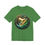 Thumbnail: Green t-shirt featuring a golden Irish harp, shamrocks, and Celtic design.