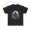Thumbnail: Moonlit Reaper of the Cemetery-Spooky Halloween Tee with Haunted House
