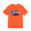 Thumbnail: Orange t-shirt featuring Joe Biden and Donald Trump on American flag.