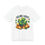 Thumbnail: White t-shirt with "FEELING LUCKY!" green four-leaf clover, gold coins.