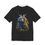 Thumbnail: Black t-shirt, two rabbits holding colorful Easter egg, surrounded by flowers.