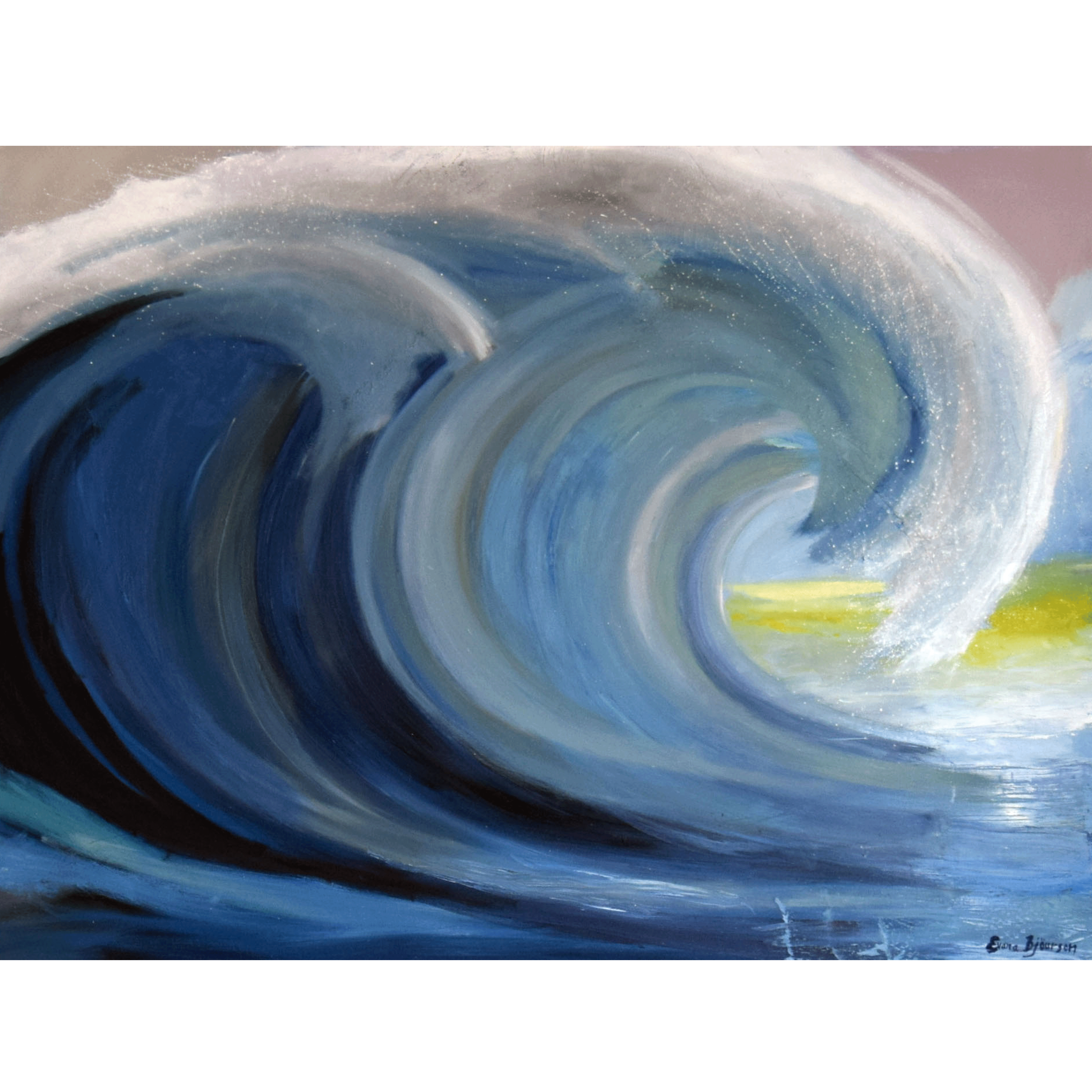 "Atlantic Wave in the Sunrise" Prints