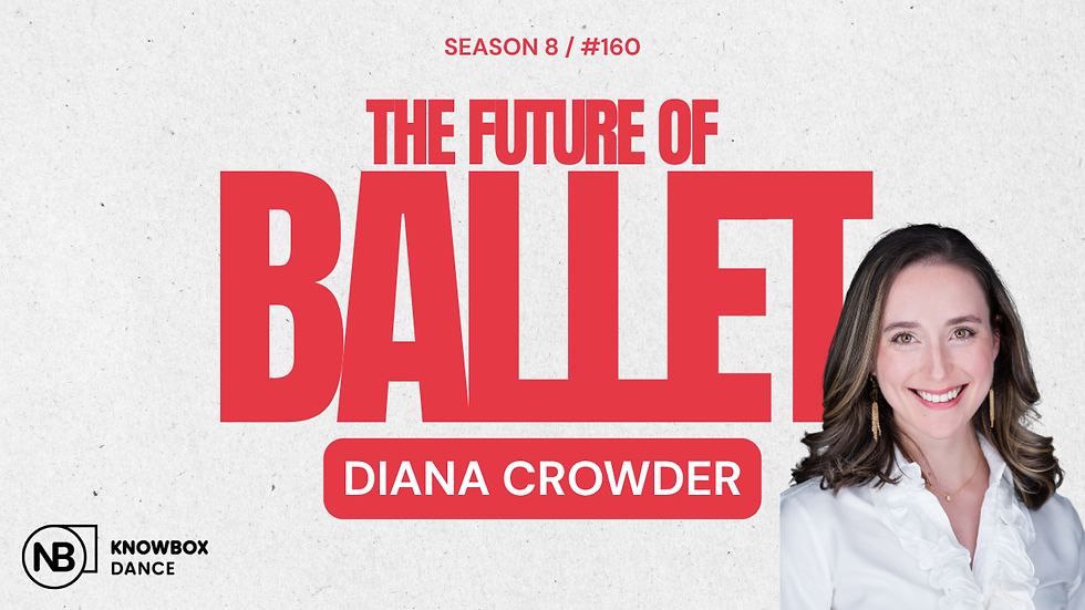 Dance Podcast Episode 160: The Future of Ballet with Diana Crowder