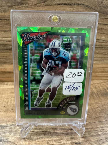 Eddie George Classics Legends #128 Cracked Ice 15/25 | Beyond Grateful