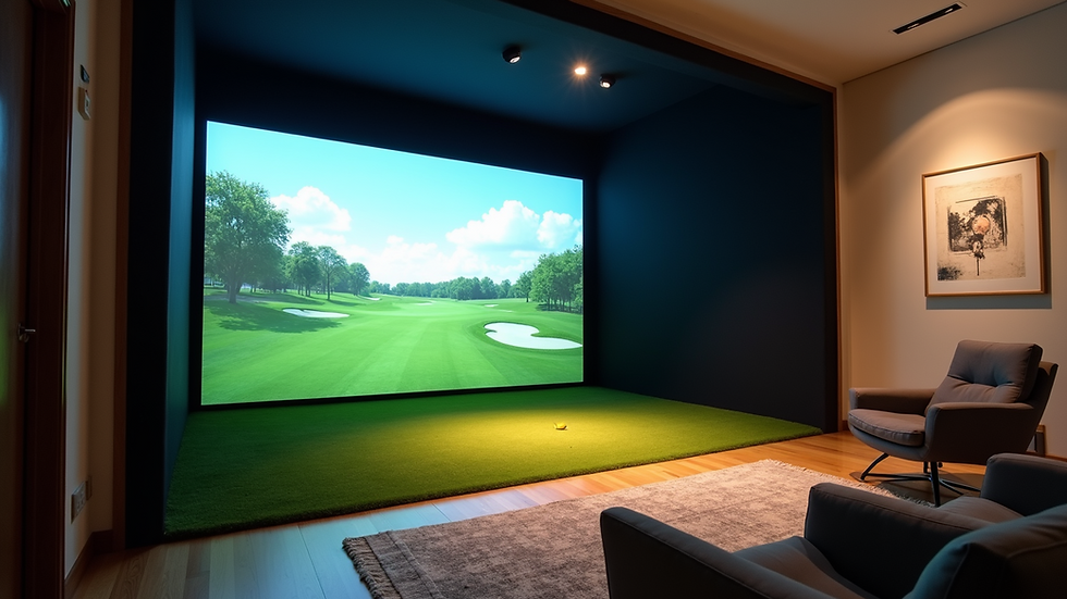 Enhance Your Game with Professional Golf Simulator Installation
