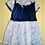 Thumbnail: Blue Rose Flower Girl Dress & Accessories