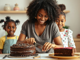 A Delectable Chocolate Cake to Enjoy on Chilly July Evenings in Kenya