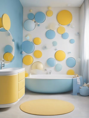 Bubbly Bath Fun - A Bubble-Tastic Bathroom for Your Kids!