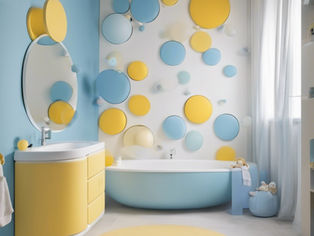 Bubbly Bath Fun - A Bubble-Tastic Bathroom for Your Kids!
