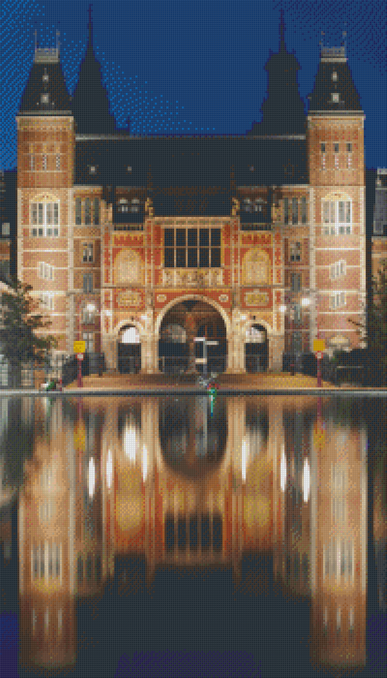 Museum at Night 35 Baseplate Kit