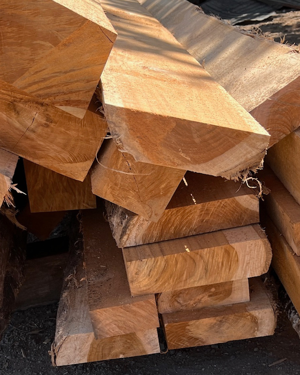 teak lumber