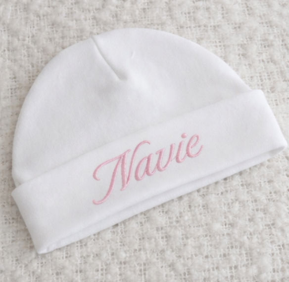 Thumbnail: Personalised Hat, Two piece & bib set 