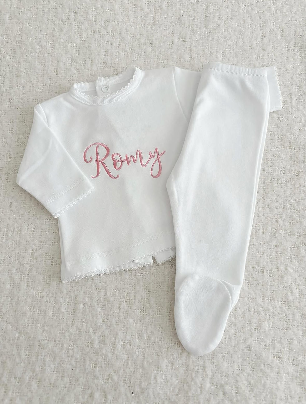 Thumbnail: Personalised Embroidered Little Star Set 