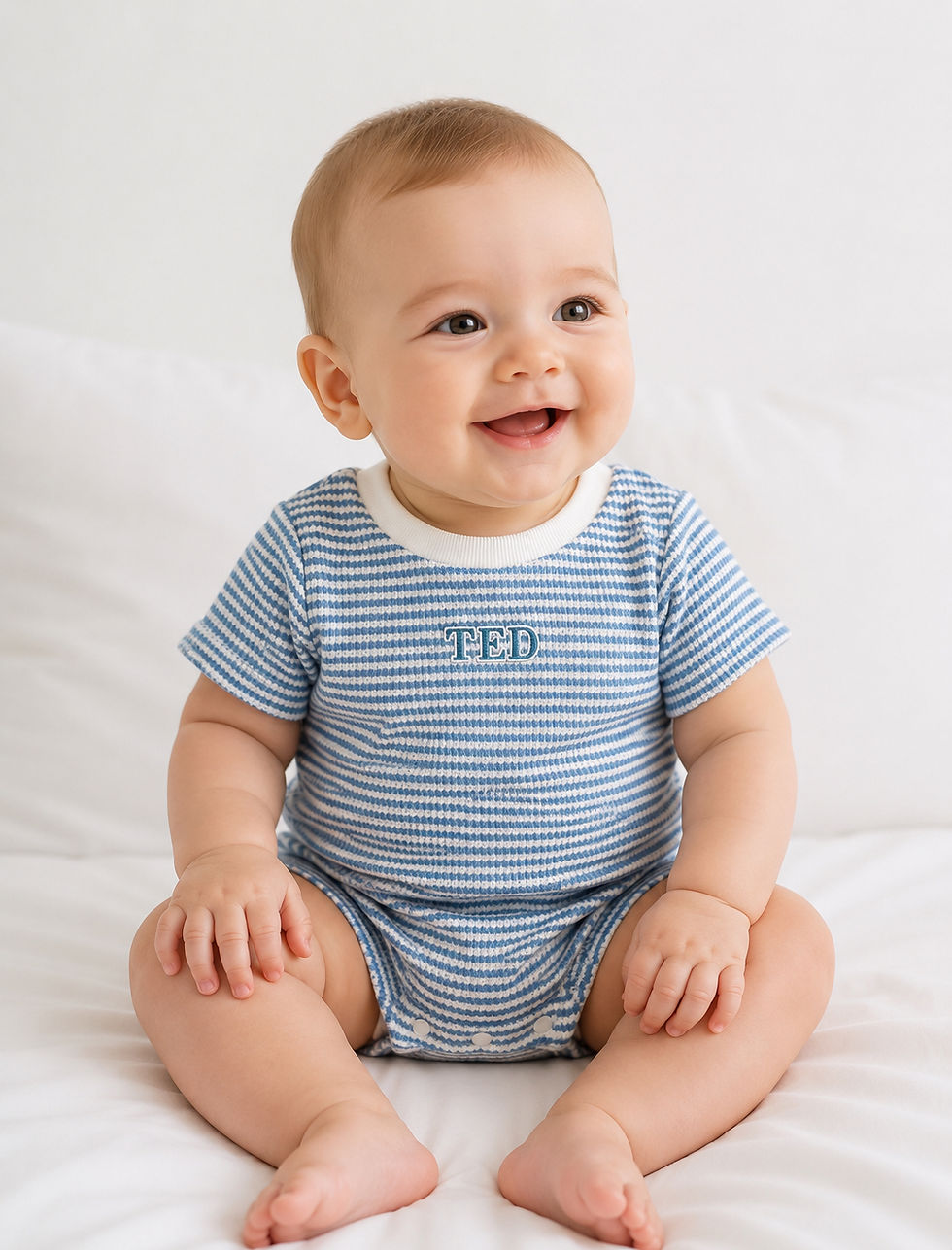 Thumbnail: Personalised Embroidered Romper