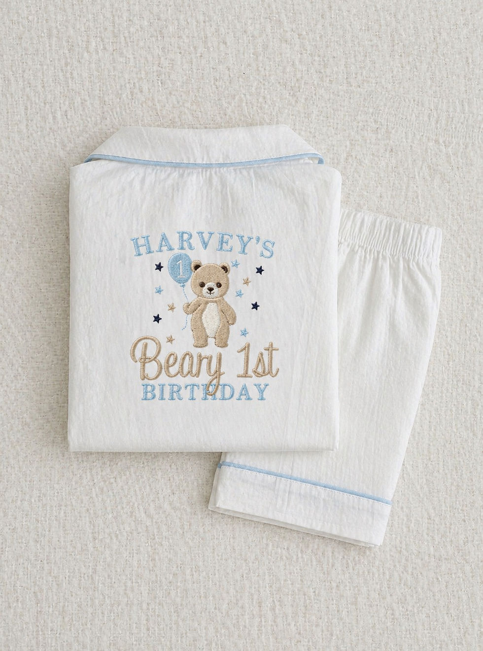 Thumbnail: Beary 1st Classic Birthday Pyjamas 