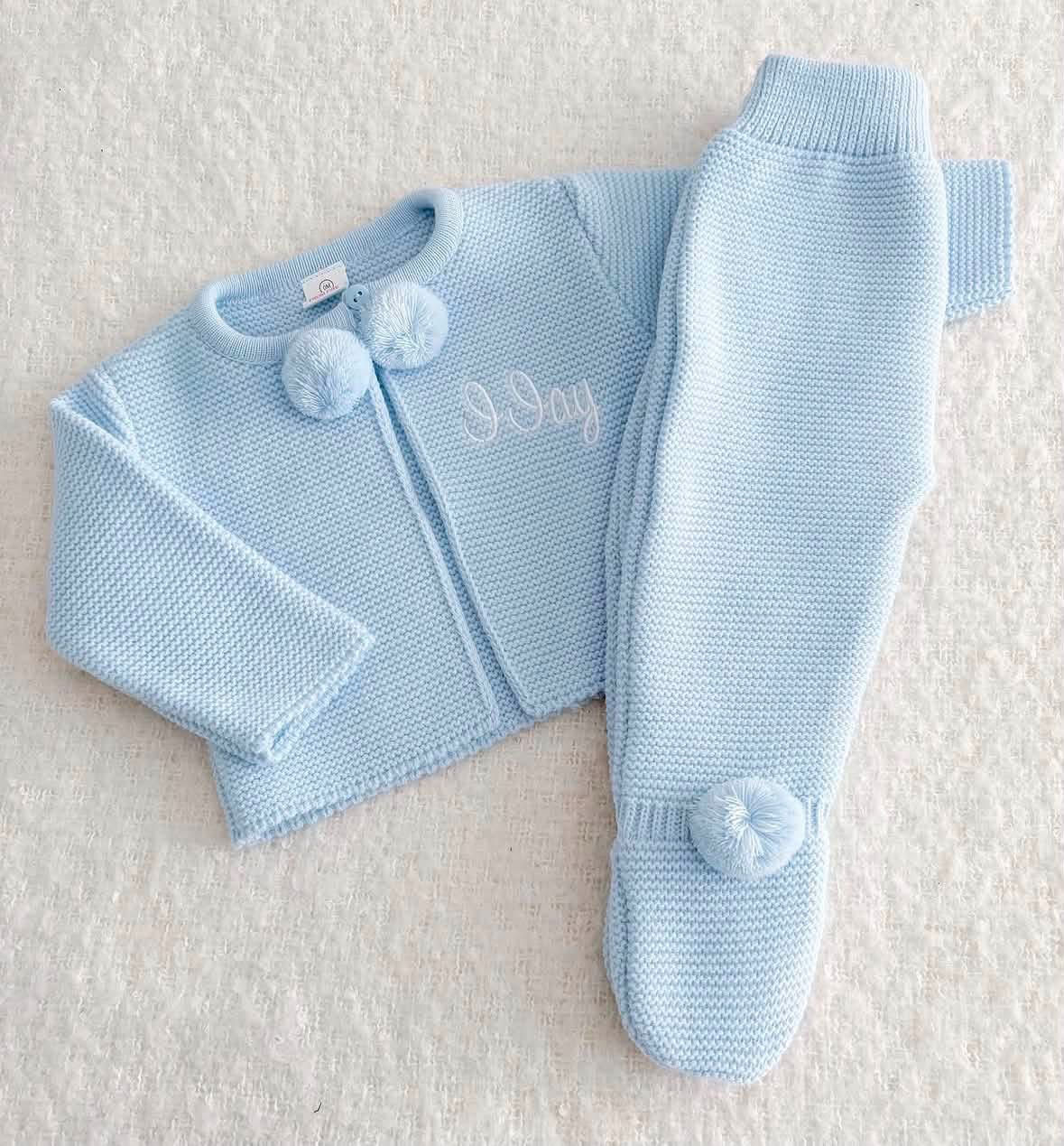 Personalised embroidered Pom Pom Set 