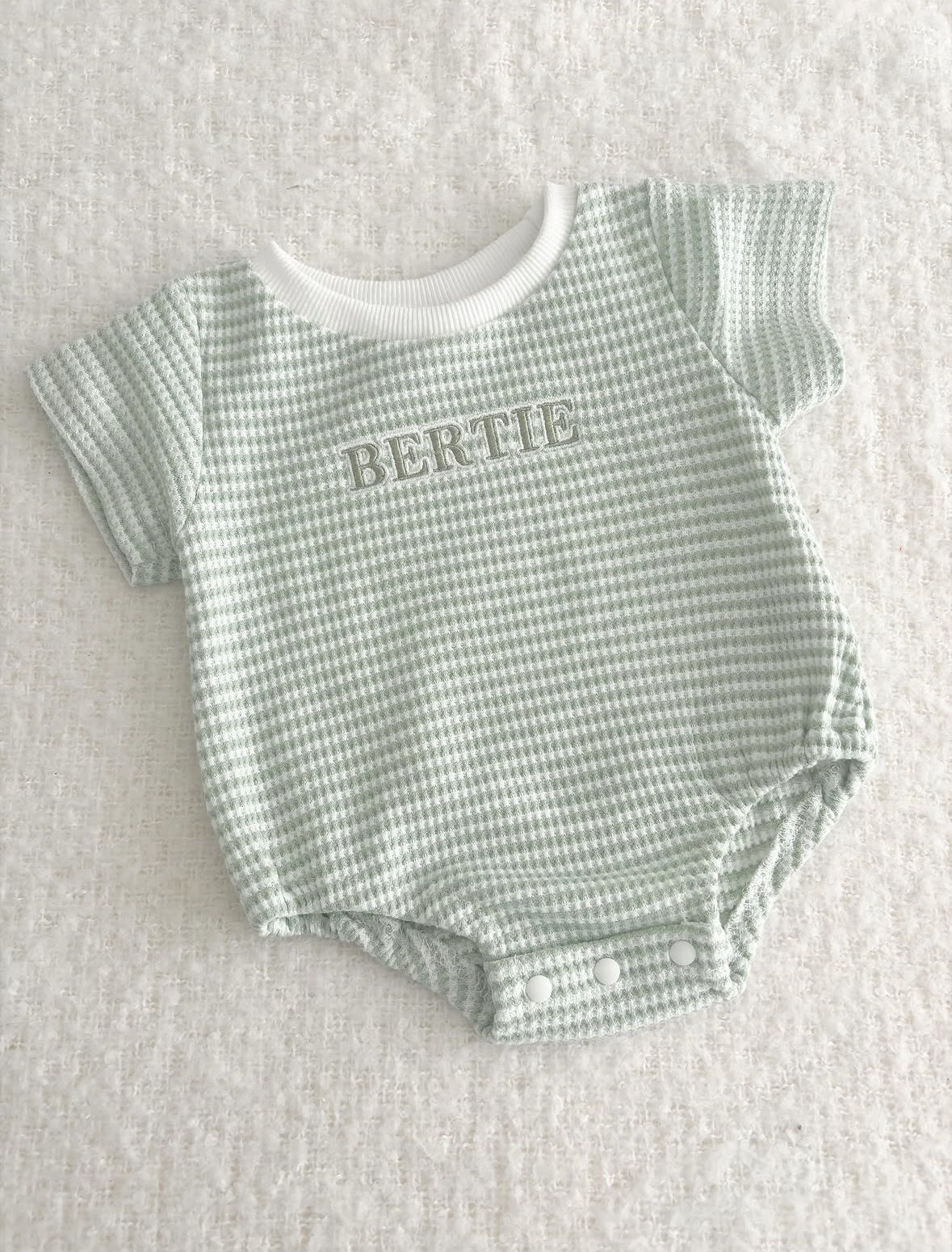 Personalised Embroidered Romper