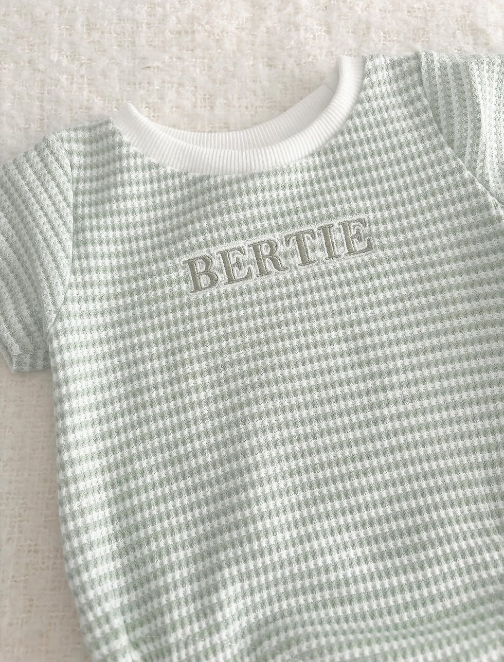 Thumbnail: Personalised Embroidered Romper