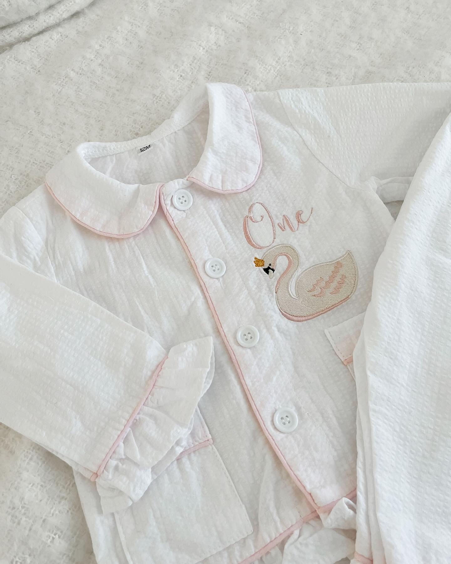 Swan Birthday Pyjamas 