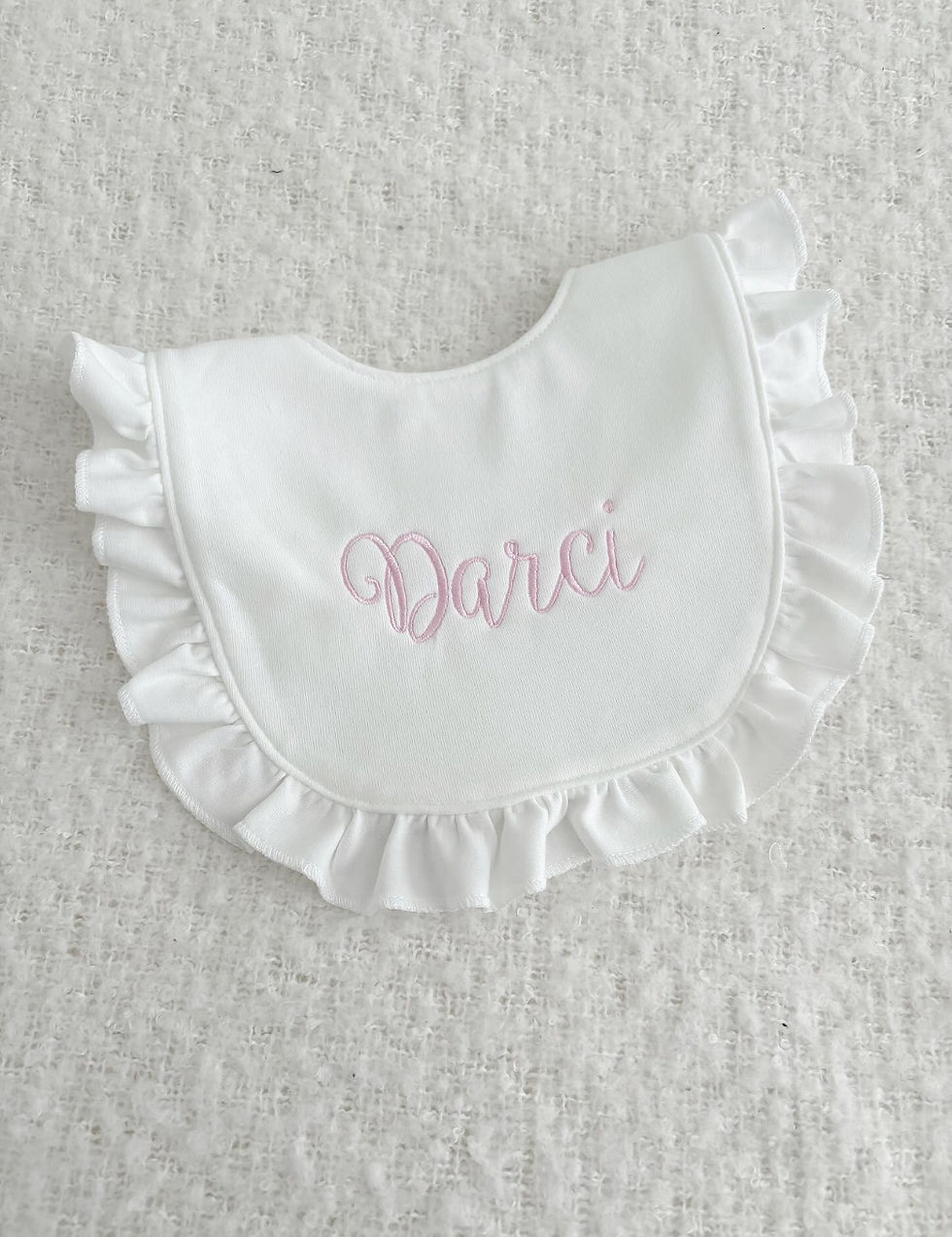 Thumbnail: Personalised Frilly Bib