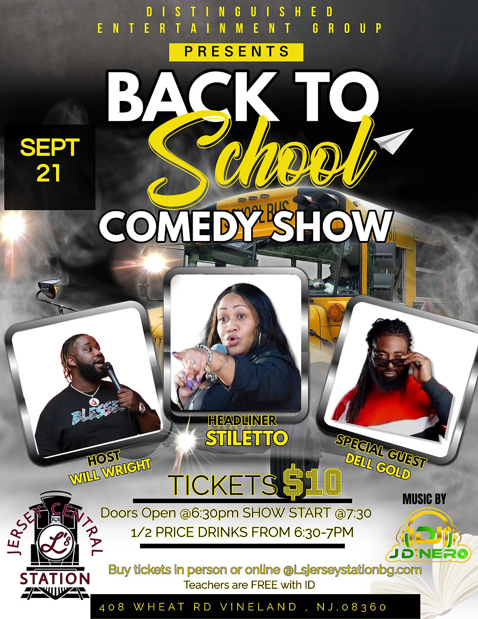 Back to School Comedy Show