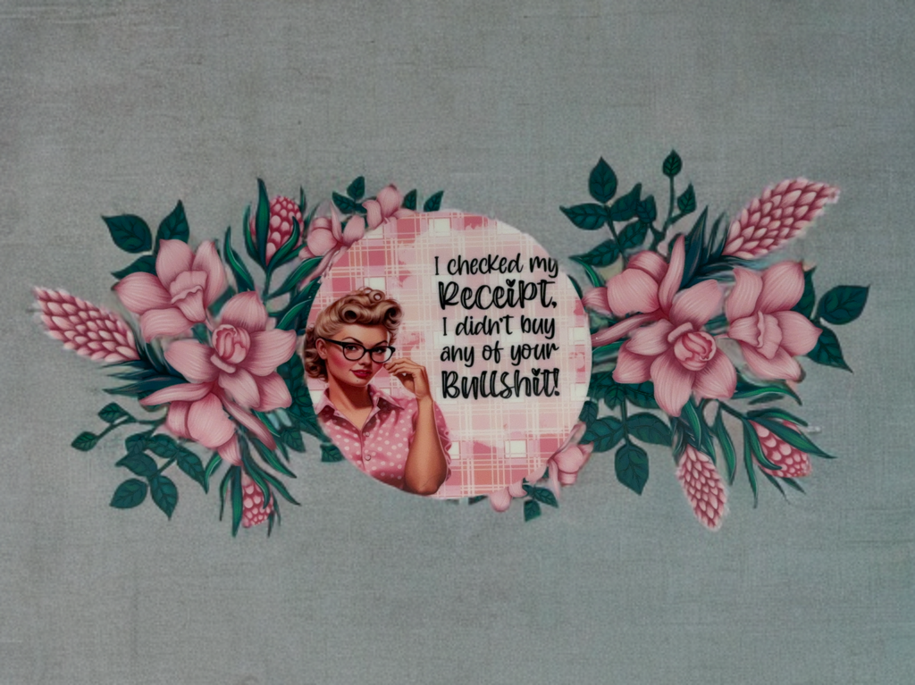 I Checked My Receipt