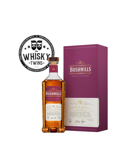 Bushmills 16 Year Old Single Malt Irish Whiskey | The Whisky Twins