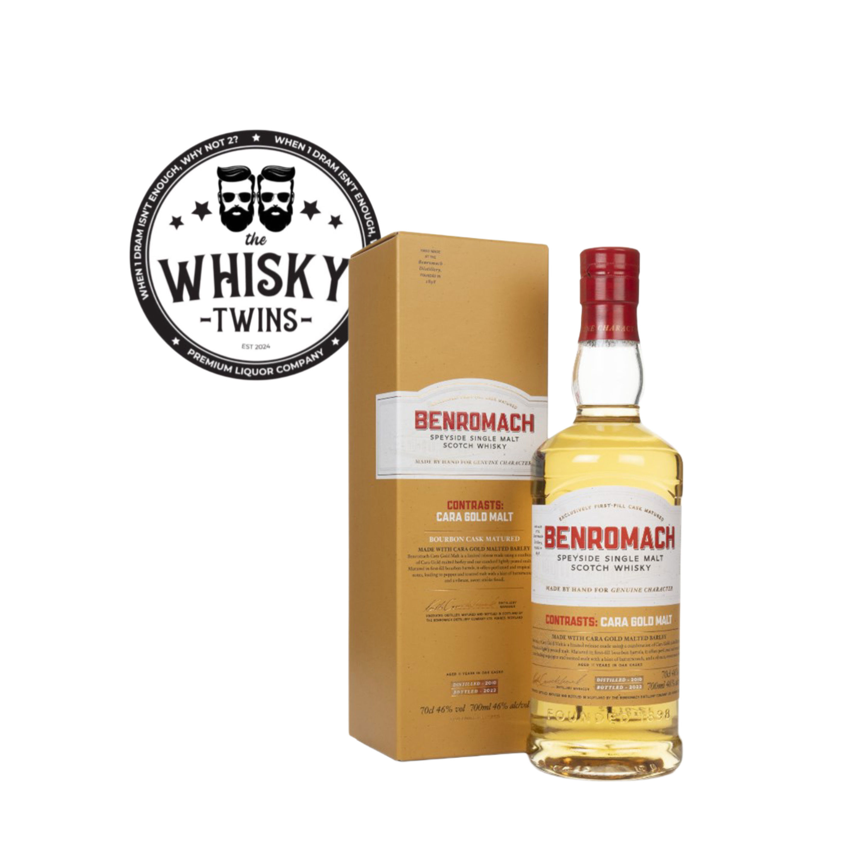 Benromach Contrasts: Cara Gold Malt Single Malt Scotch Whisky
