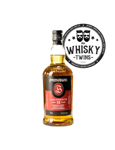 Springbank 12 Year Old Cask Strength Scotch Whisky | The Whisky Twins