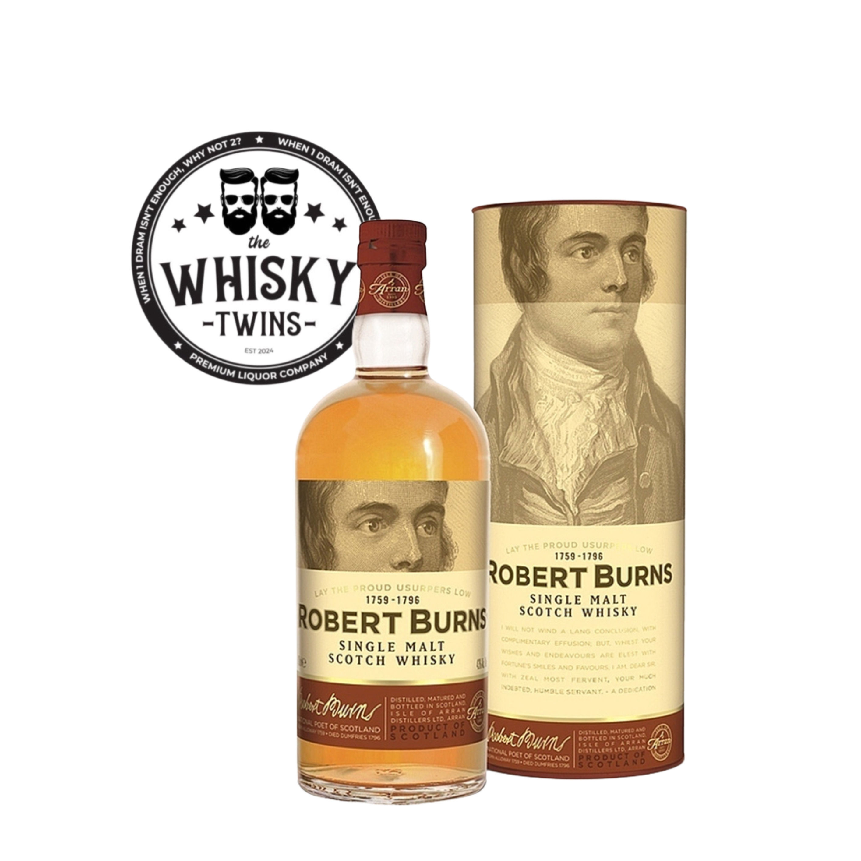 Arran Robert Burns Single Malt Scotch Whisky