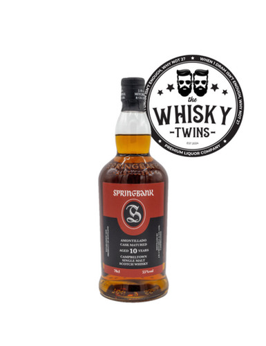 Springbank Amontillado Sherry 10 Year Old Single Malt Scotch