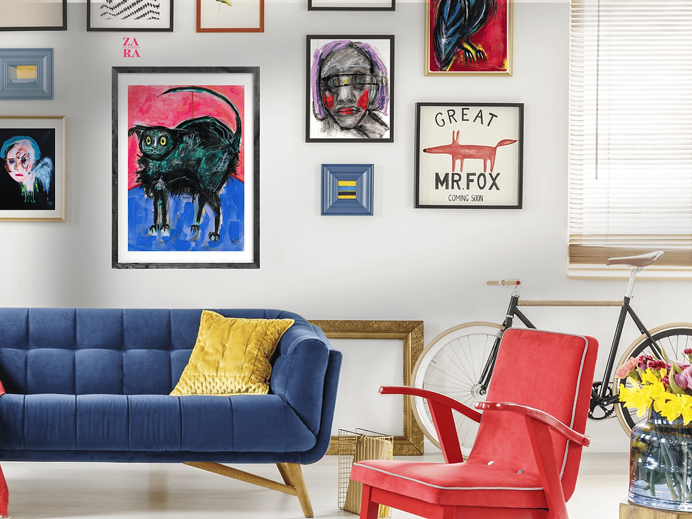 Crack Cats Enabler Print