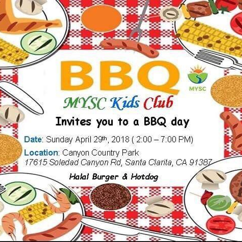 MYSC Kids' Club - BBQ at the Park