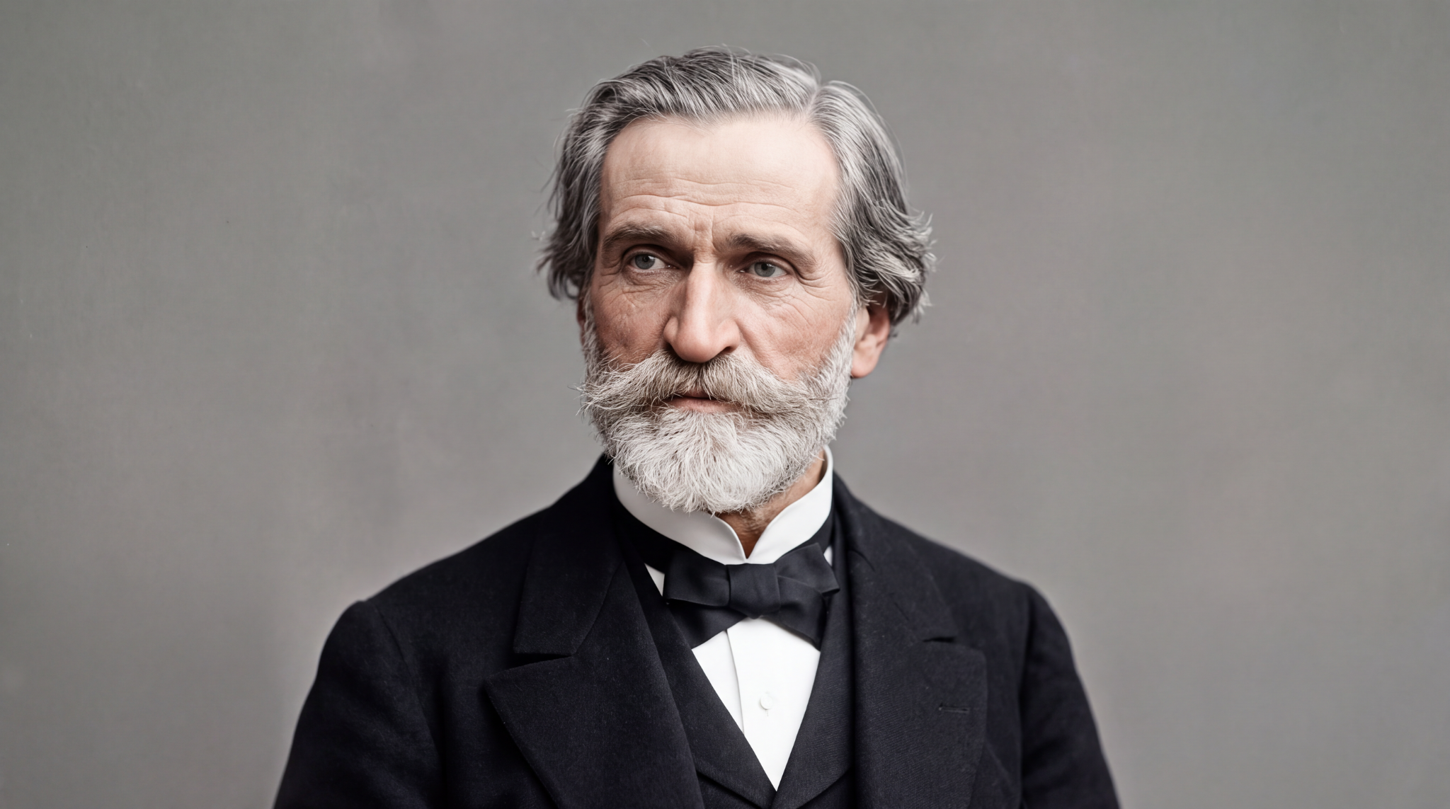 Porträt von Giuseppe Verdi – Tre pezzi sacri | neu:gefasst
