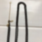 Thumbnail: Triad on Black Oxidized Brass Chain