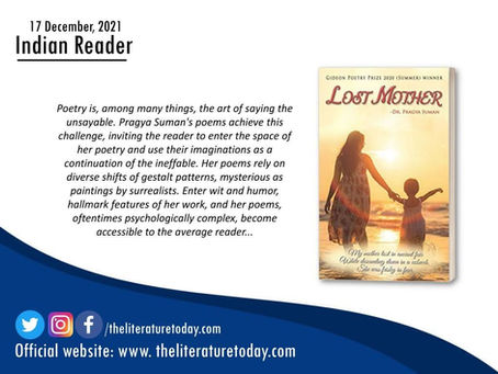 Review of Lost Mother in Literature Today