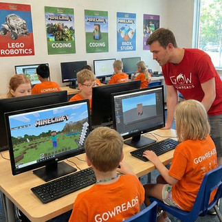 Kids in Gowreads camp