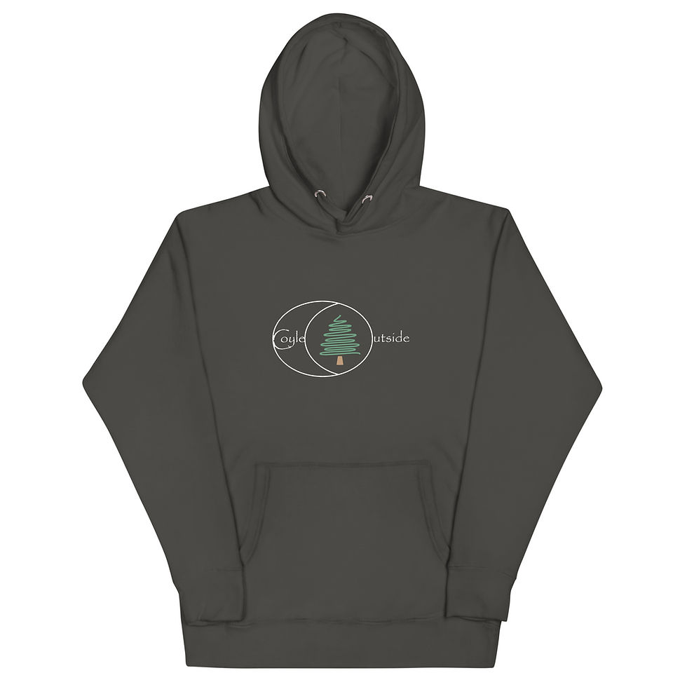 Thumbnail: Unisex Coyle Outside Hoodie (White Logo Variant)