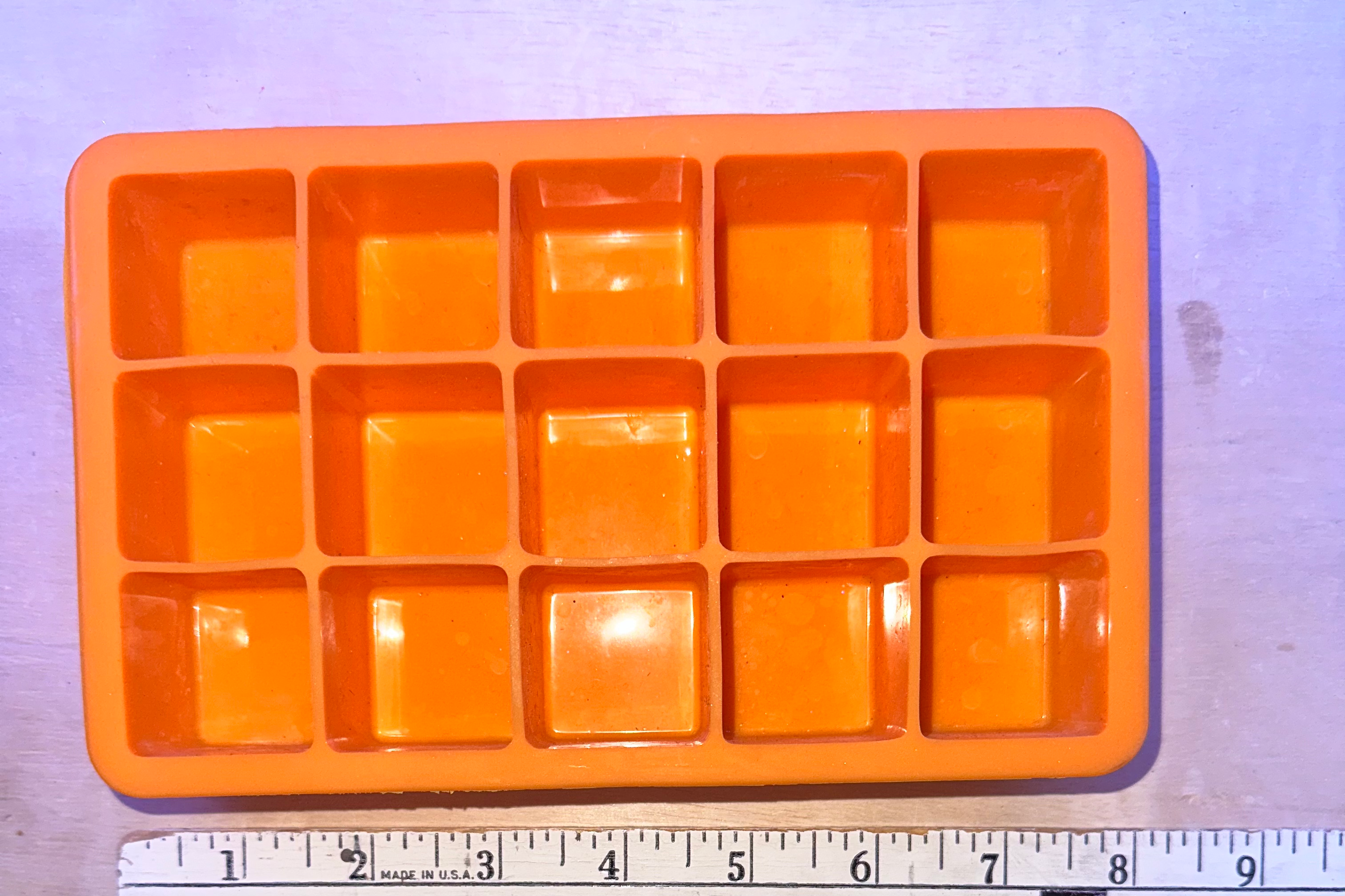 15-Cavity Square Silicone Mold – Resin, Epoxy, Wax & Craft Use 
