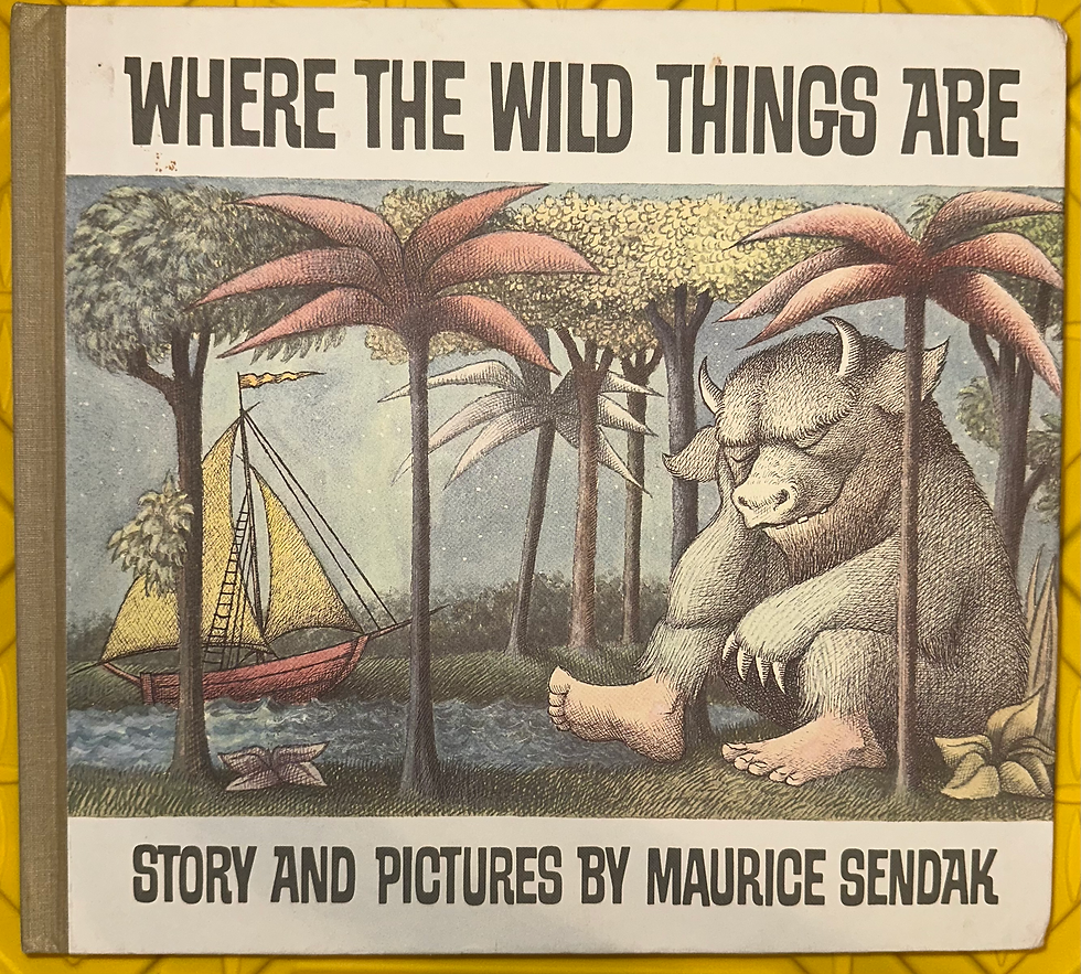 Where the Wild Things Are - 25th Anniversary Edition Hardcover by Maurice Sendak