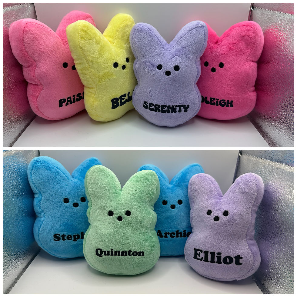 Thumbnail: Peeps Plushies Customizable