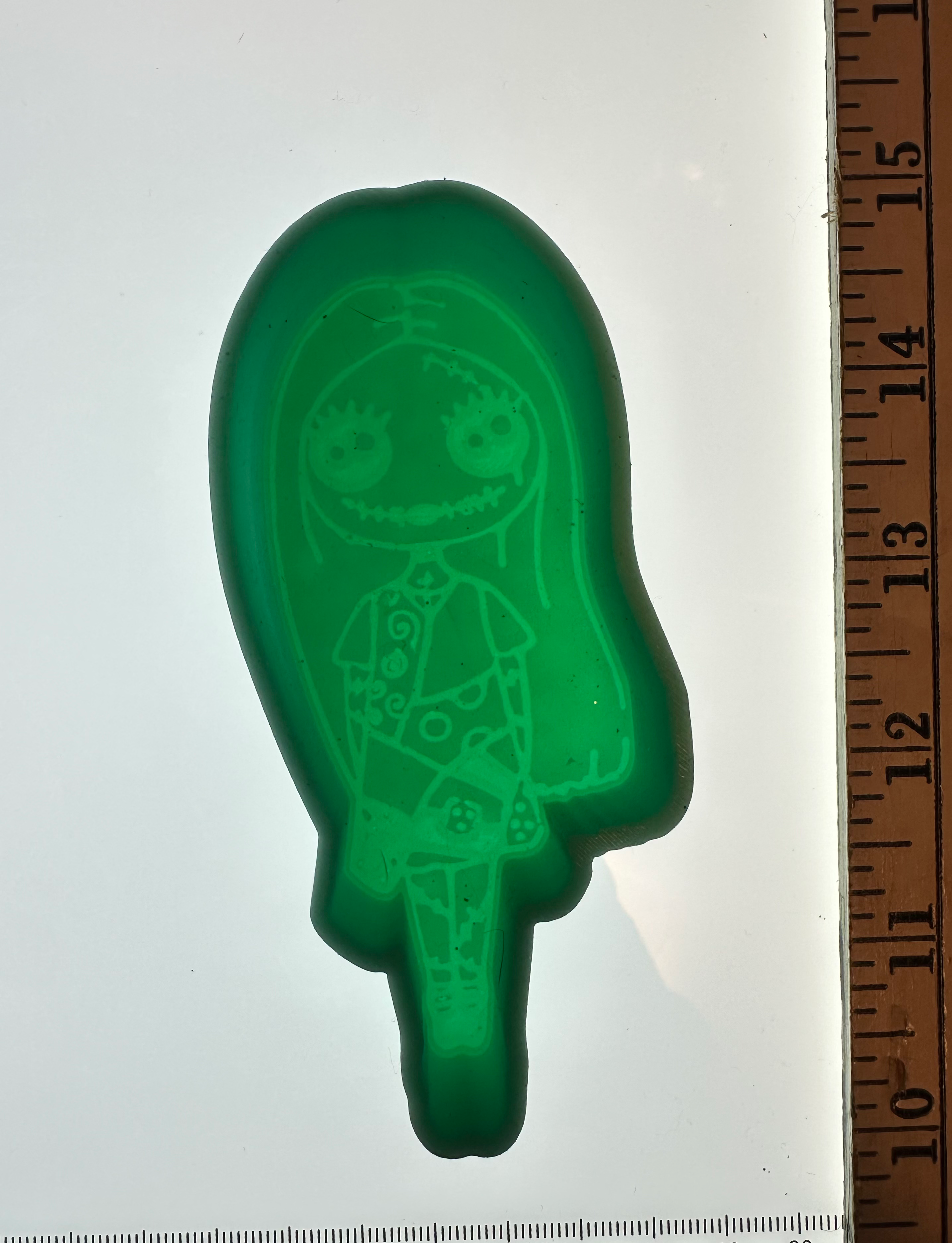 Spooky Girl Character Silicone Mold – Single Cavity | Freshies, Resin & Wax