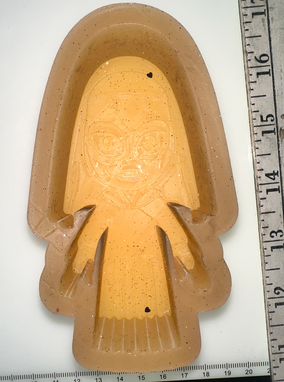 Thumbnail: Halloween Character Silicone Mold Set (8 Pieces) – Large Figure Molds for Resin,