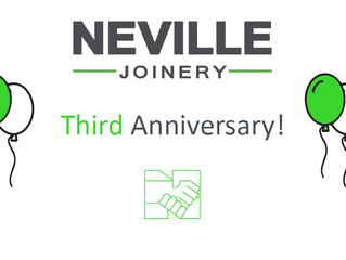 Third Anniversary for Joinery