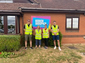 Digging Deep for a Good Cause: Volunteering at the Keech Hospice Garden