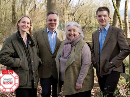 We are delighted to have signed the Family Business Pledge
