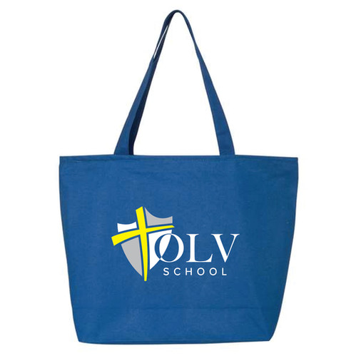 OLV Zippered Tote | Our Lady Of Victory