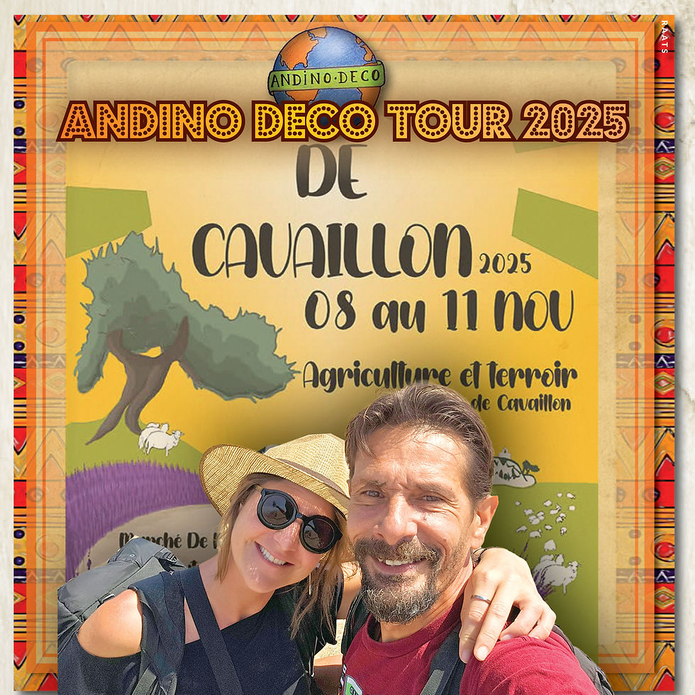 ANDINO DÉCO À LA FOIRE DE CAVAILLON – L’ARTISANAT LATINO-AMÉRICAIN AU CŒUR DU TERROIR PROVENÇAL